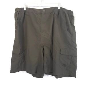The North Face olive green colored shorts xxl